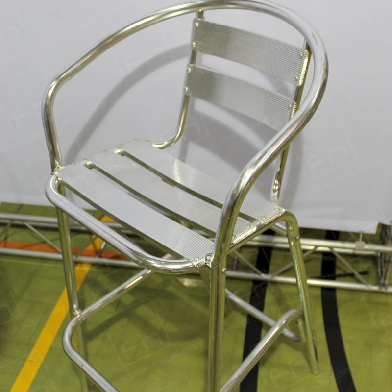 Stacking Aluminium Bar Stool