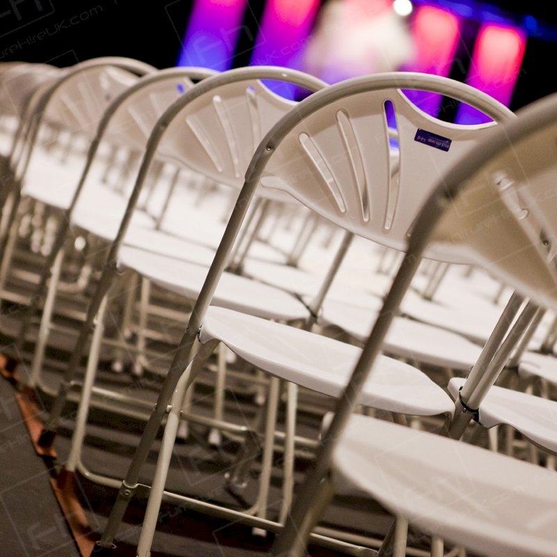 White Folding Chair
