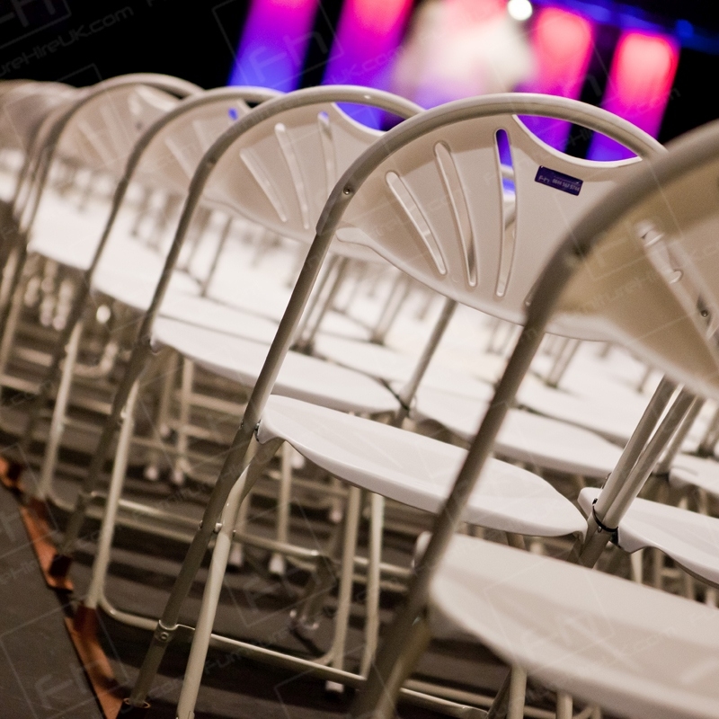 White Folding Chair