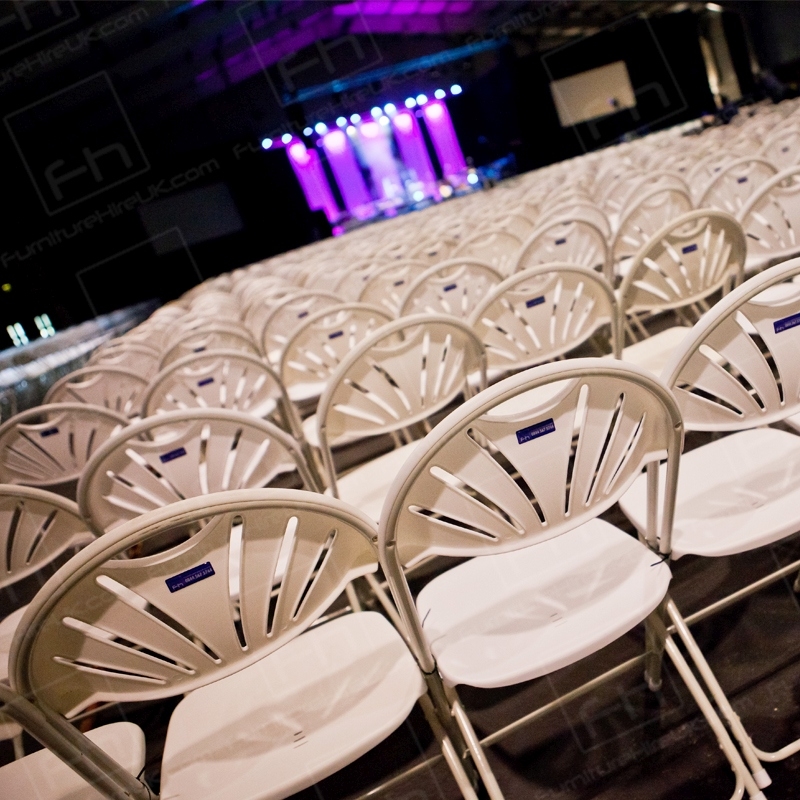 White Folding Chair