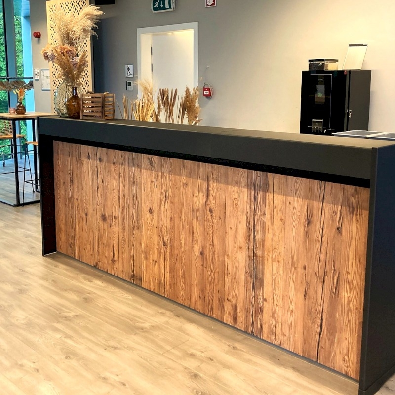 3m Distressed Oak Bar