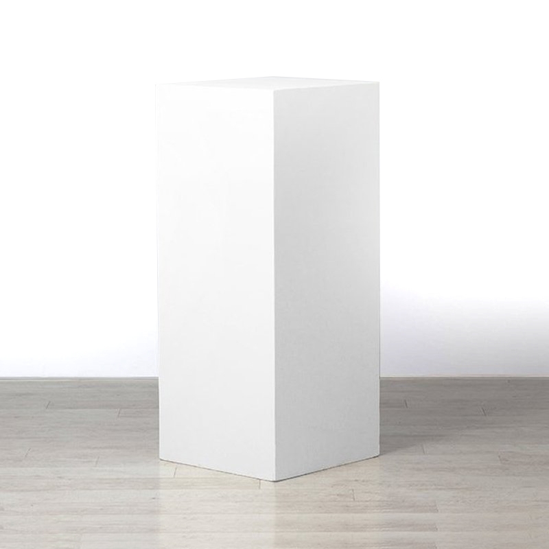 Plinth Hire 600x600x1000h - White