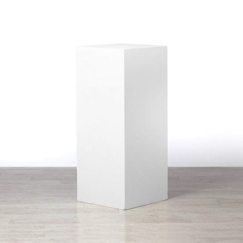 Plinth Hire 500x500x1200h - White