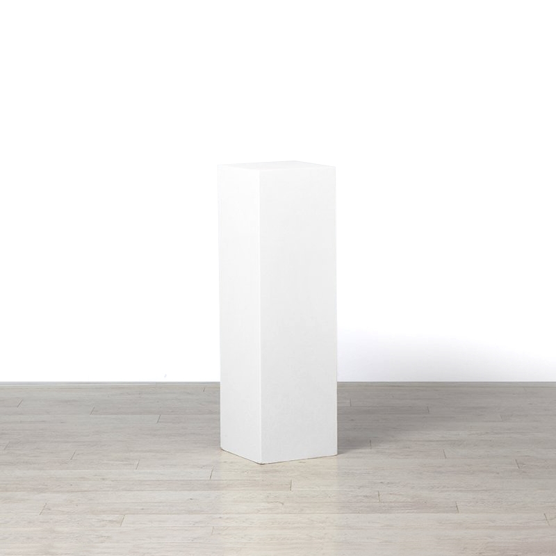 Plinth Hire 400x400x1000h - White