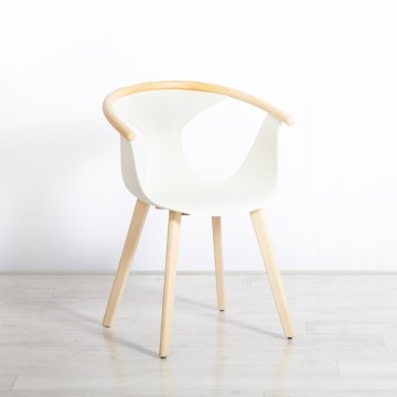 White Roka Chair