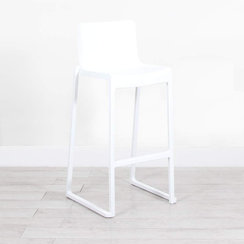 Kansas Linking Stool - White