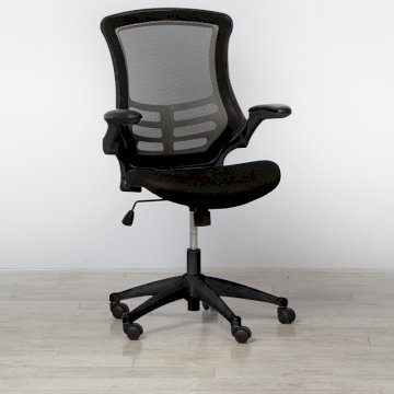 Black Mesh Operator Chair
