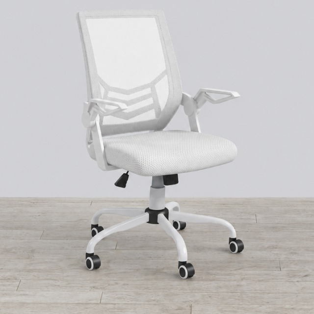 White Mesh Operator Chair