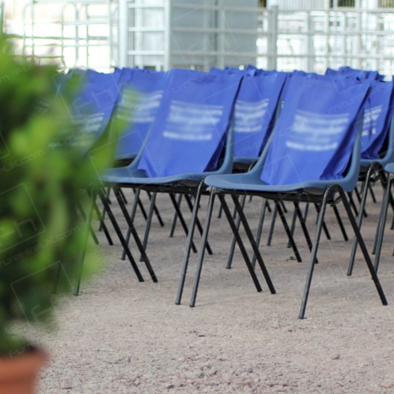 Dark Blue Polyprop Chair