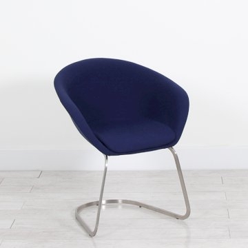 Blue Fabric Duna Chair