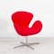 Red Swan Chair