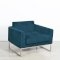 Lay Armchair - Turquoise Velvet