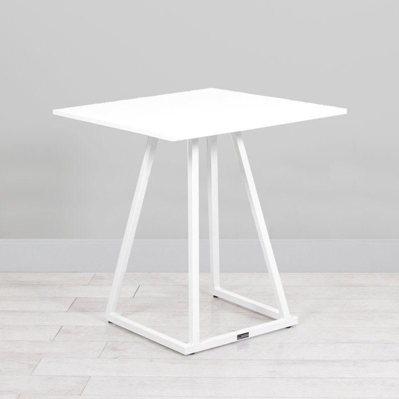 Dallas Square Bistro Table - White