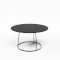Black Spire Coffee Table - Black Top