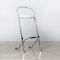 Chrome Bar Stool - White Pad