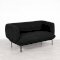 2 Seater Dove Sofa - Black