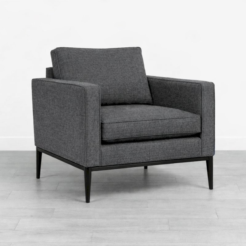 Sandhurst Armchair - Dark Grey