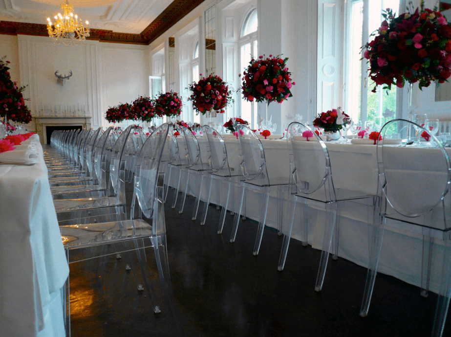 Elegant Red, Pink & White Wedding