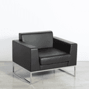 Lay Armchair - Black