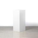 Plinth Hire 500x500x1000h - White