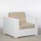 White Rattan Chair 