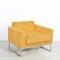 Lay Armchair - Mustard Velvet