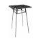 Miami Poseur Table - Black