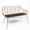 Miami Bench - Natural With Black Pad