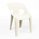 White Ark Stacking Chair