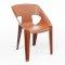Terracotta Ark Stacking Chair