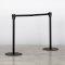 Black Stretch Barrier - Black Webbing