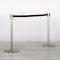 Chrome Stretch Barrier - Black Webbing