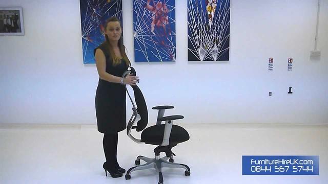 Ergonomic High Back Boffa Chair Demo - Furniture Hire UK