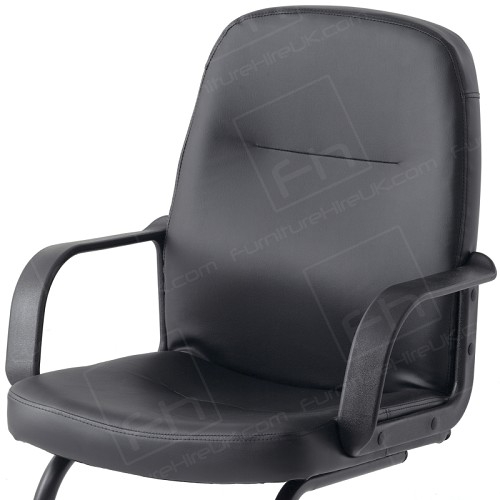 Leather Look with our Cantilever Chair Leather Look with our Cantilever Chair