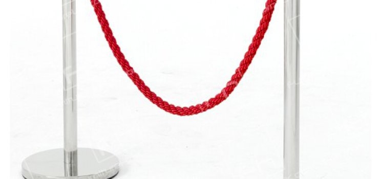 Rope barrier and post to hire Rope barrier and post to hire