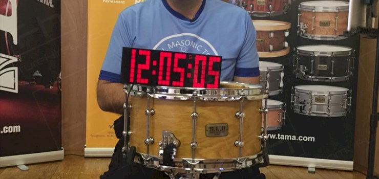 British Drummer Breaks Second World Record British Drummer Breaks Second World Record