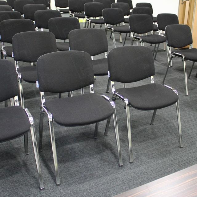 Conference & Meetings https://d1hcs5uofxldvl.cloudfront.net/furniture-hire-uk/article_additional/conference2/conference2.jpg - Stacking chairs positioned with comfortable gaps between seats.