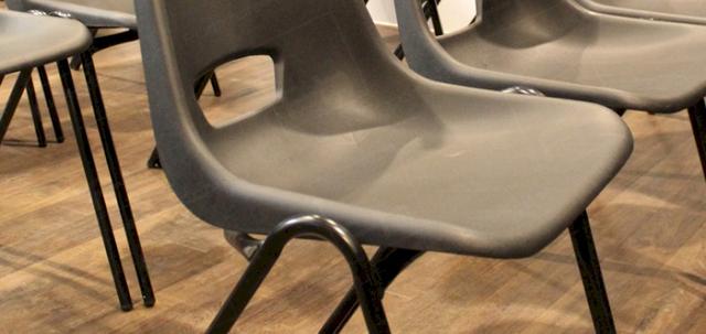 Budget Chairs Can Be Beautiful! https://d1hcs5uofxldvl.cloudfront.net/furniture-hire-uk/article_additional/plastic-chairs-at-film-night2/plastic-chairs-at-film-night2-740x350.jpg - Polyprops are simple to arrange in neat rows.