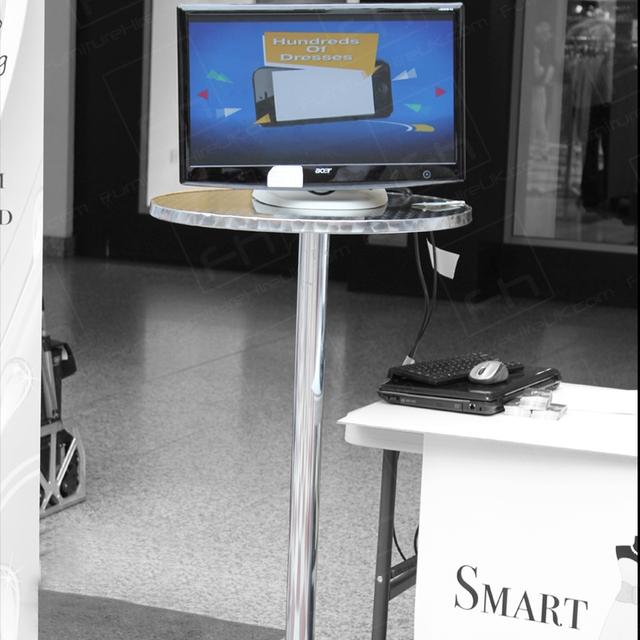 Roadshow https://d1hcs5uofxldvl.cloudfront.net/furniture-hire-uk/article_additional/strike-a-pose-roadshow2/strike-a-pose-roadshow2.jpg - Poseur tables set up where you need them.