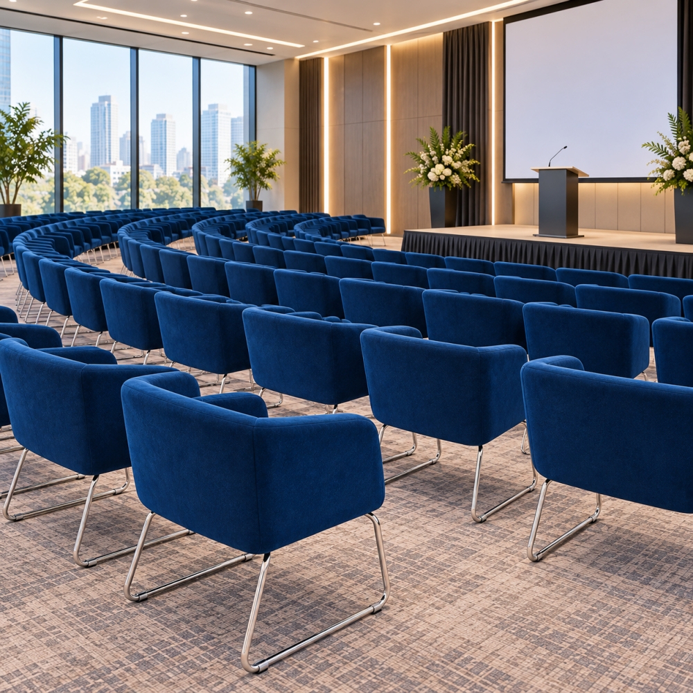 Blue Troy Chair