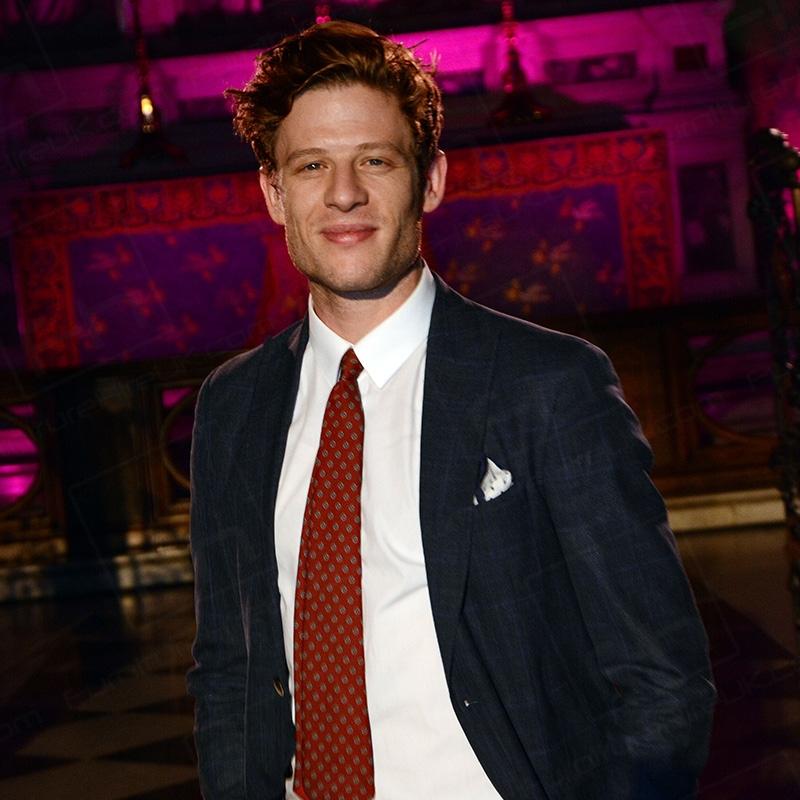 Actor James Norton enjoying the show.
