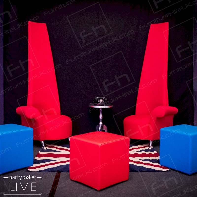 Blue Cube Seat