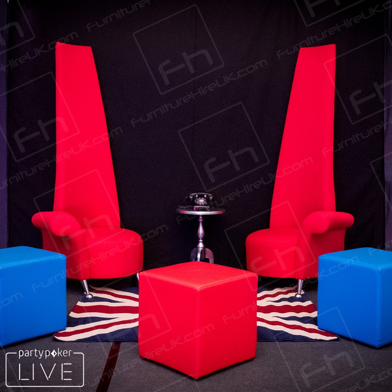 Blue Cube Seat