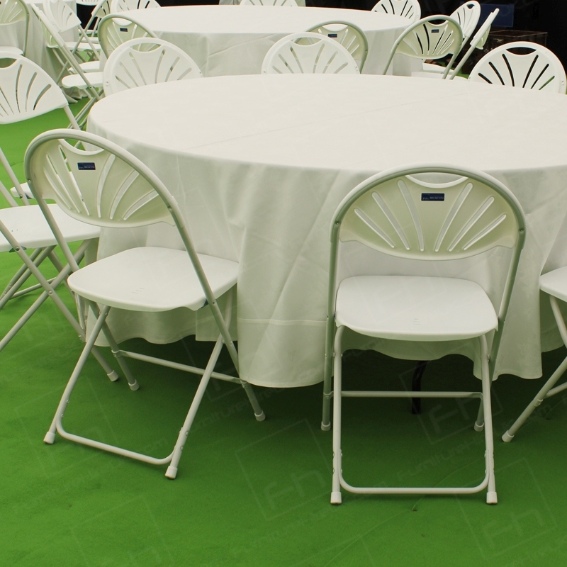 White Folding Chair