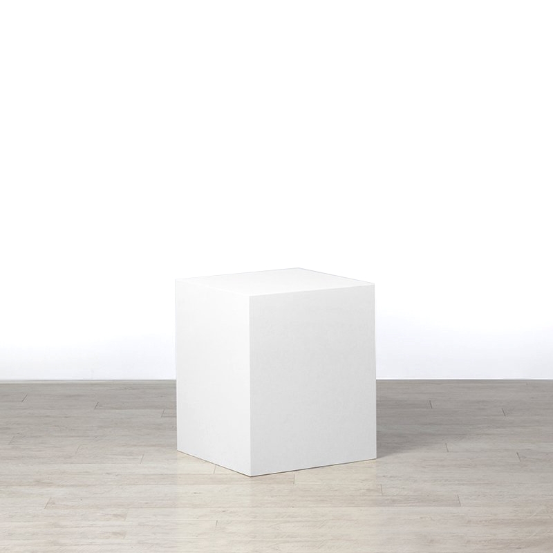 Plinth Hire 500x500x600h - White