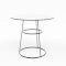 Black Spire Bistro Table - White Top