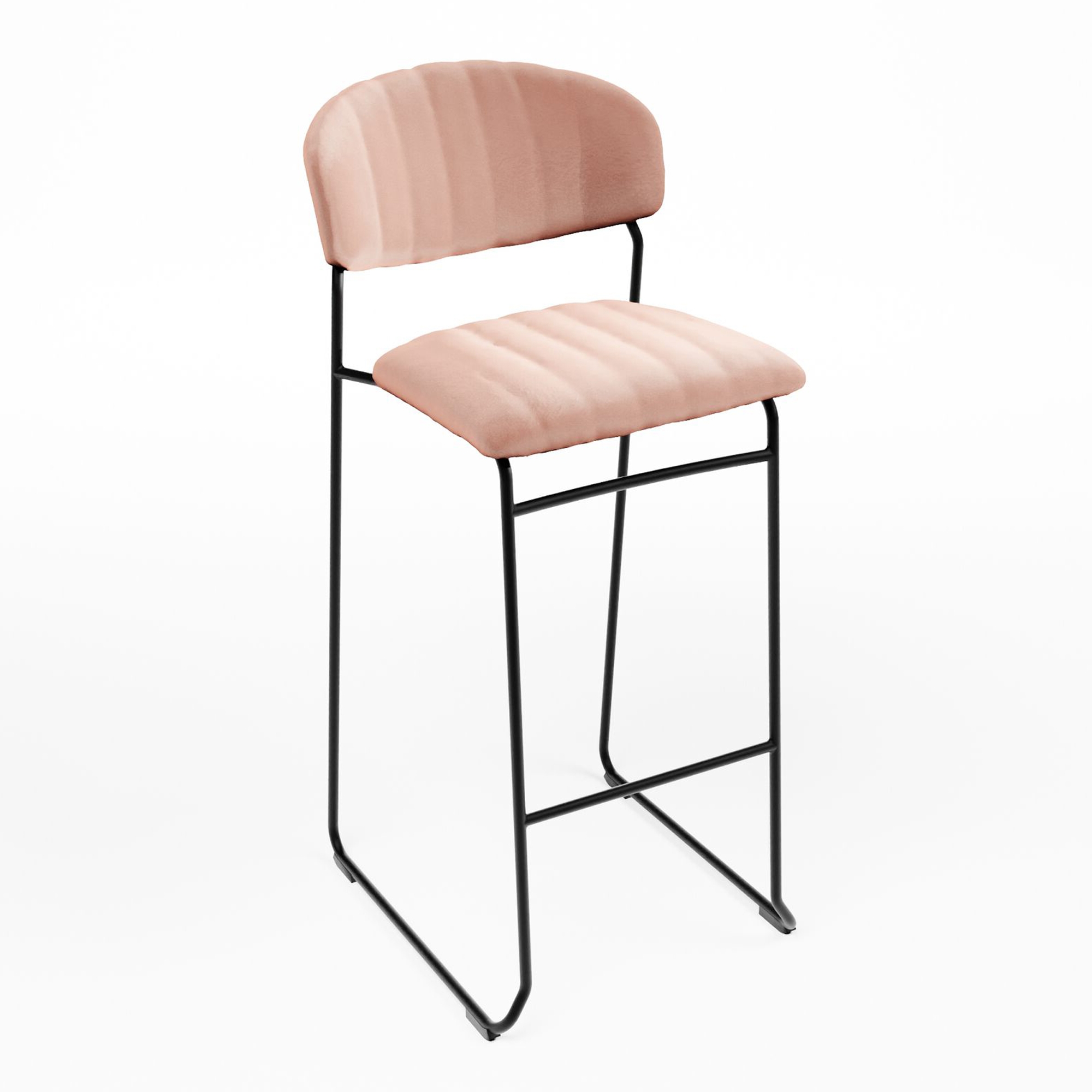 Ski Stool - Pink