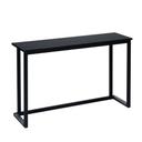 Nevada Single Wall Frame Table 740h - Black