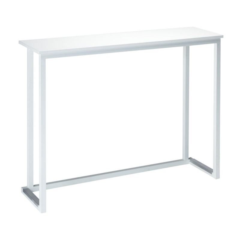 Nevada Single Wall Frame Table 900h - White