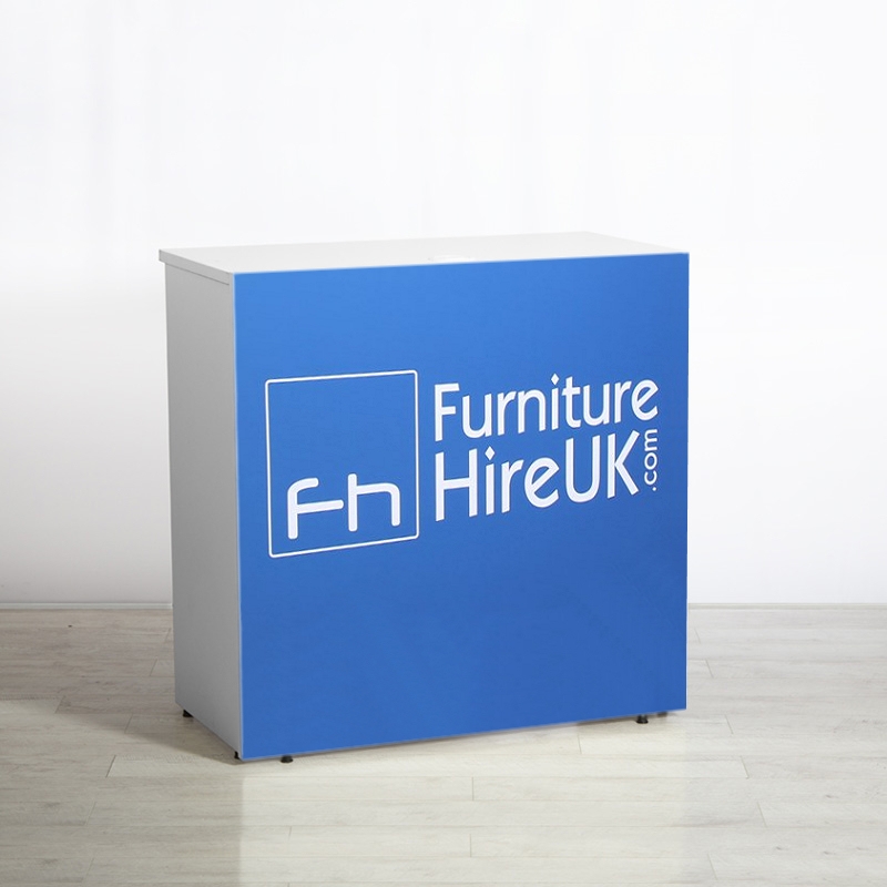 Modular Registration Counter with Graphics Modular Registration Counter with Graphics